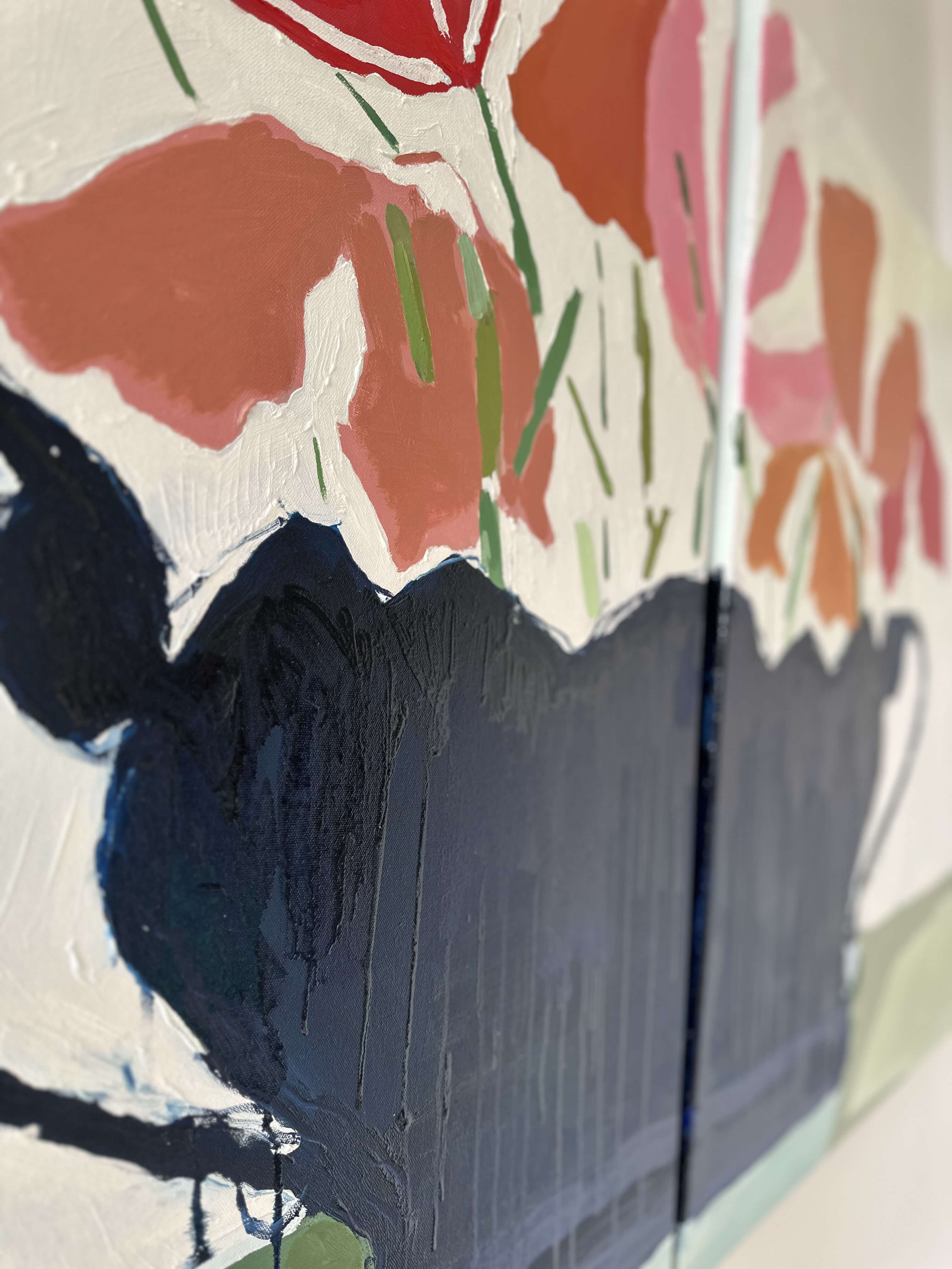 Blue Vase by Sally Newton