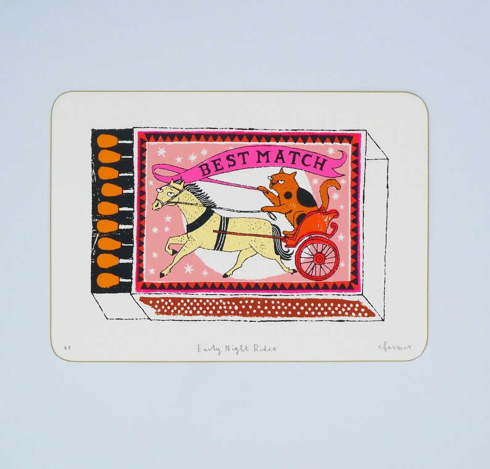 Early Night Rider by Charlotte Farmer
