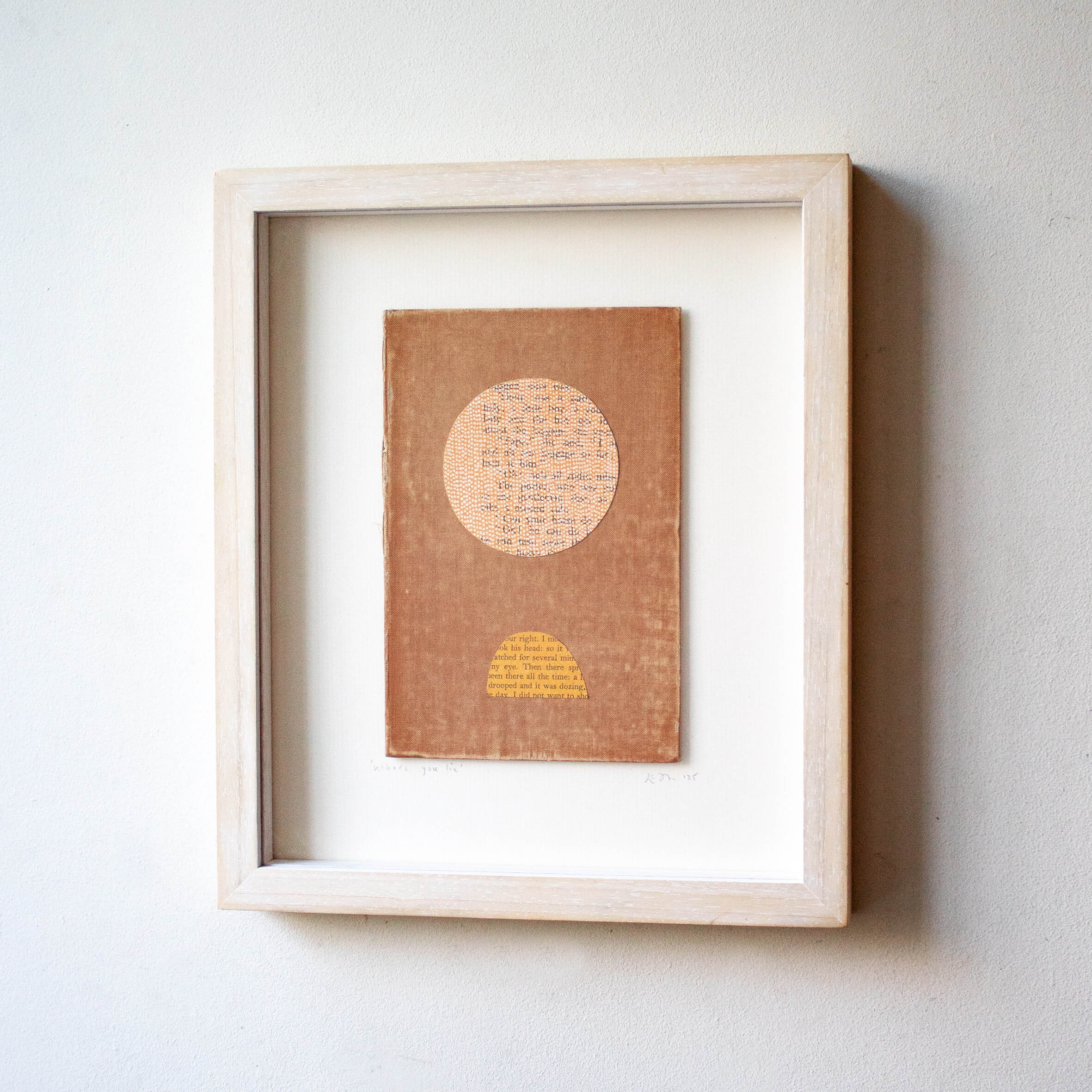 'Golden Hill' framed by Emma Lawrenson