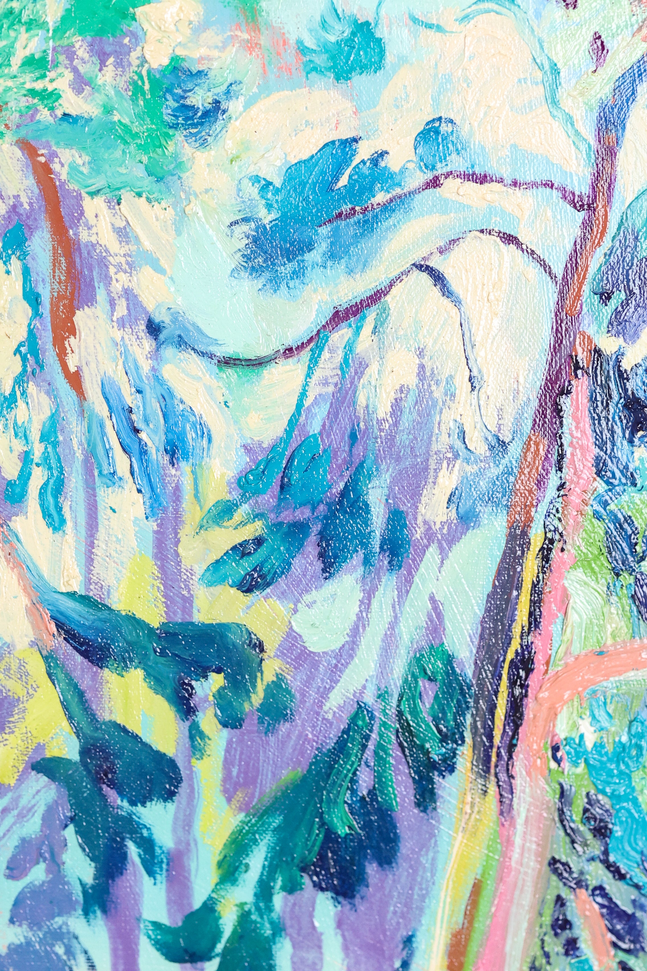 Little pond, Scots Pine by Hannah Rollings