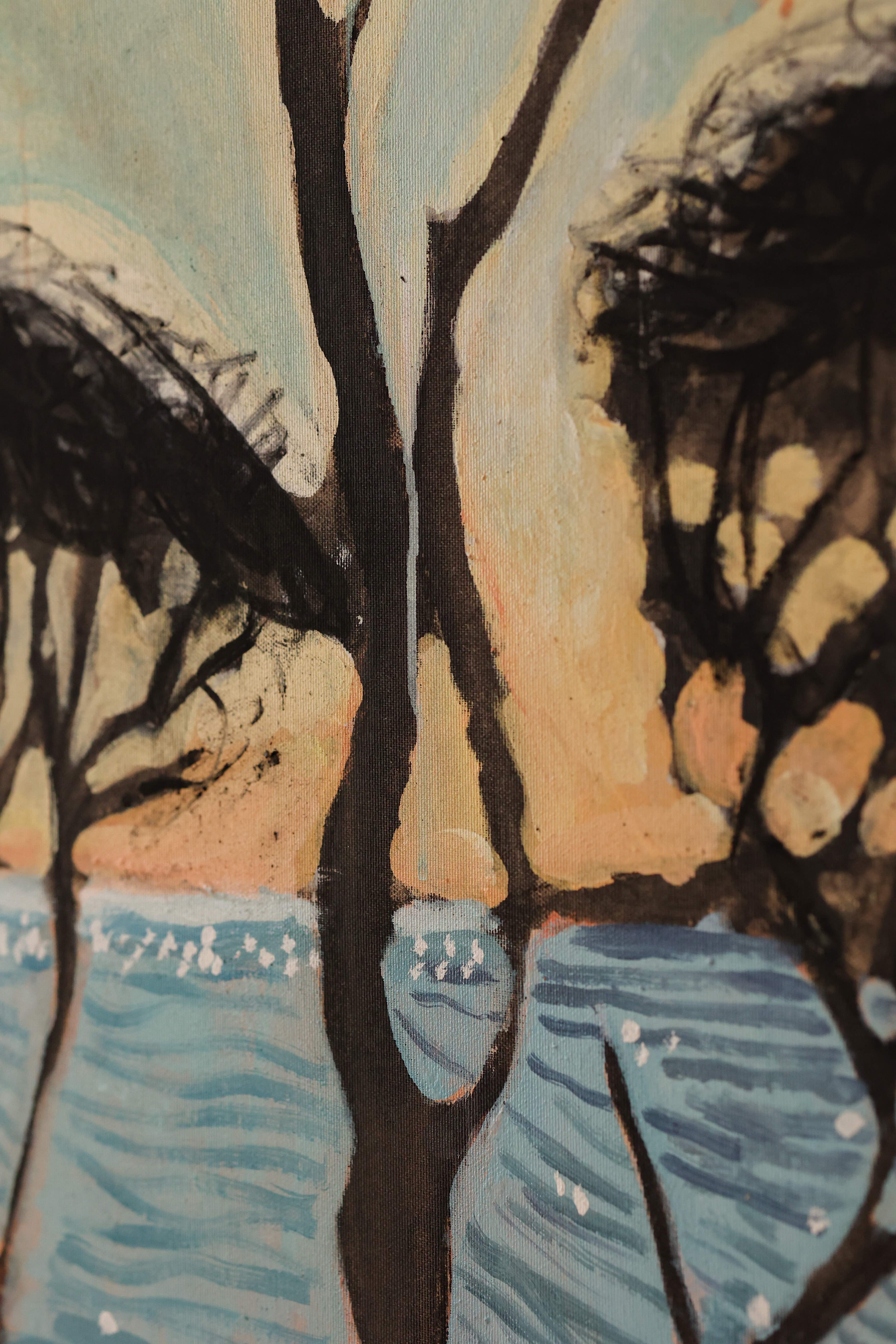 Looking towards La Fosca by Lizbeth Holstein