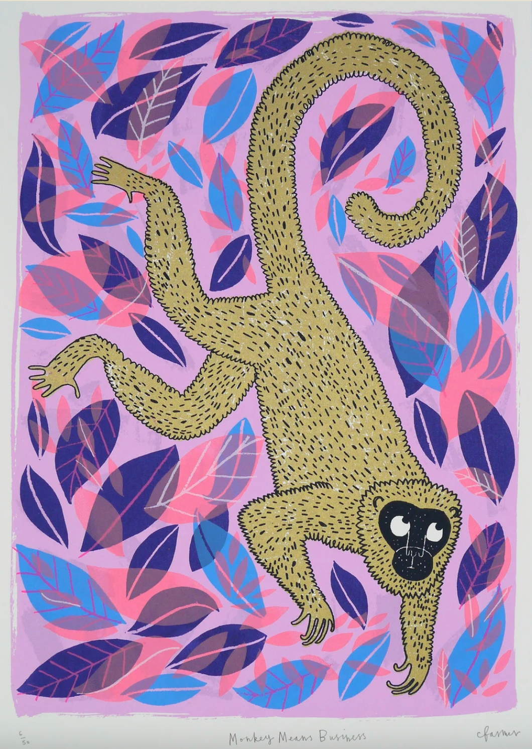 Monkey Means Business by Charlotte Farmer
