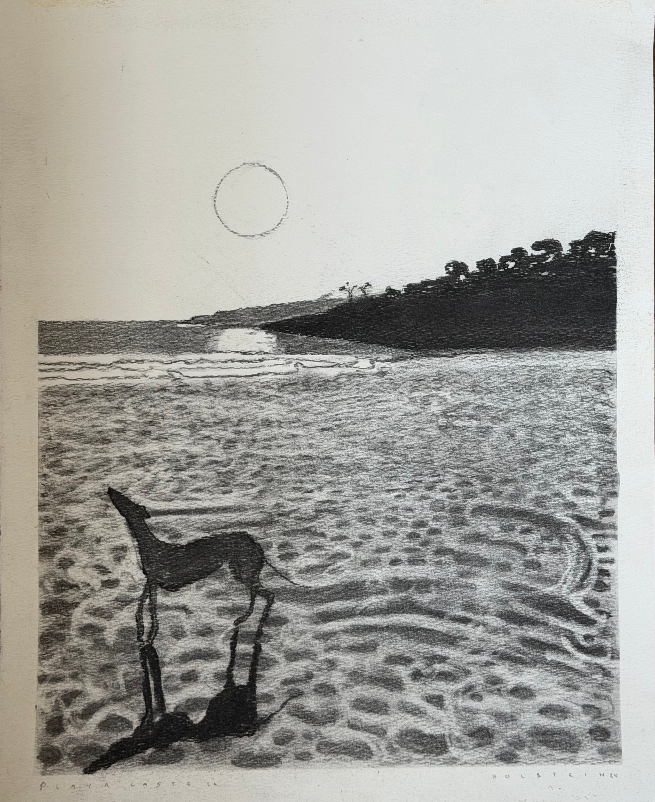 Playa Castell by Lizbeth Holstein