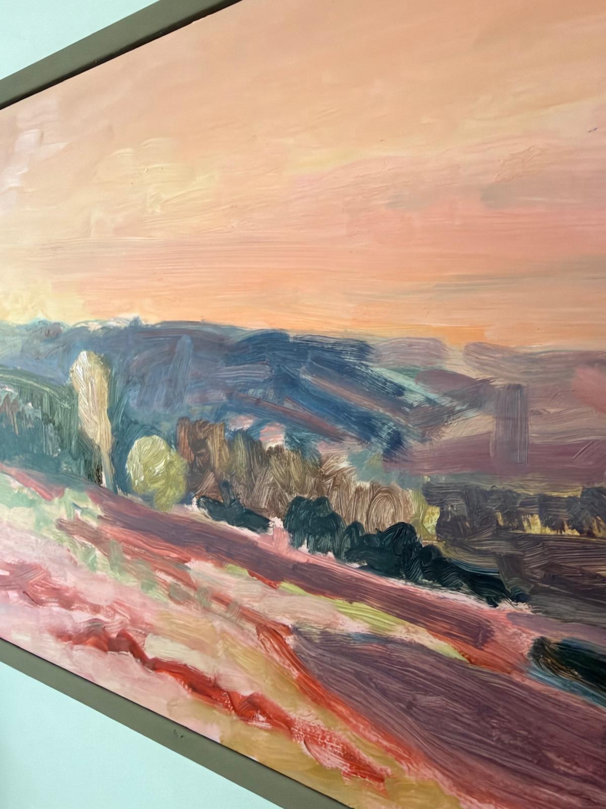 Sunrise over Bath, January by Caroline Hall