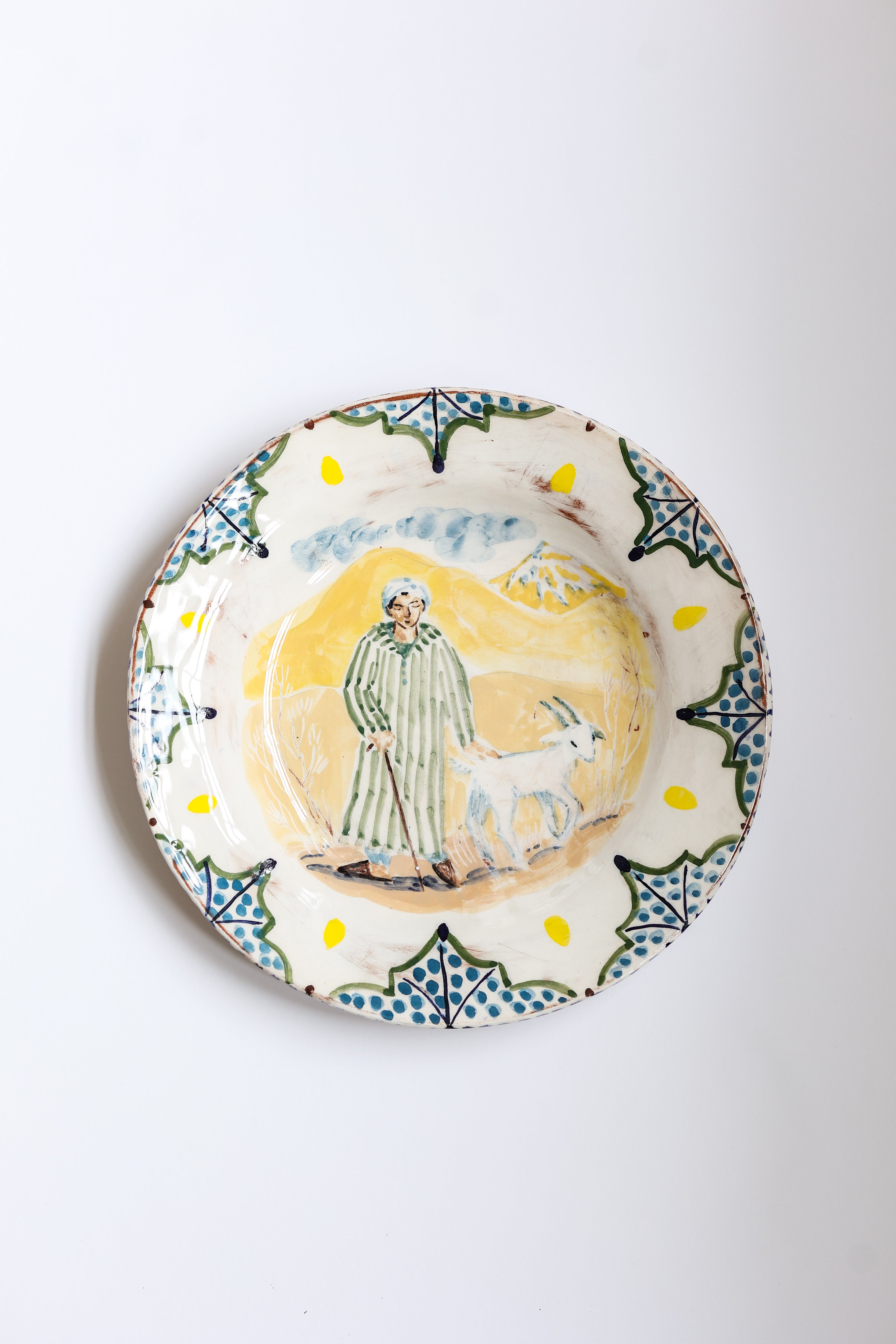 The High Atlas Goat Herder PLate by Linzi West