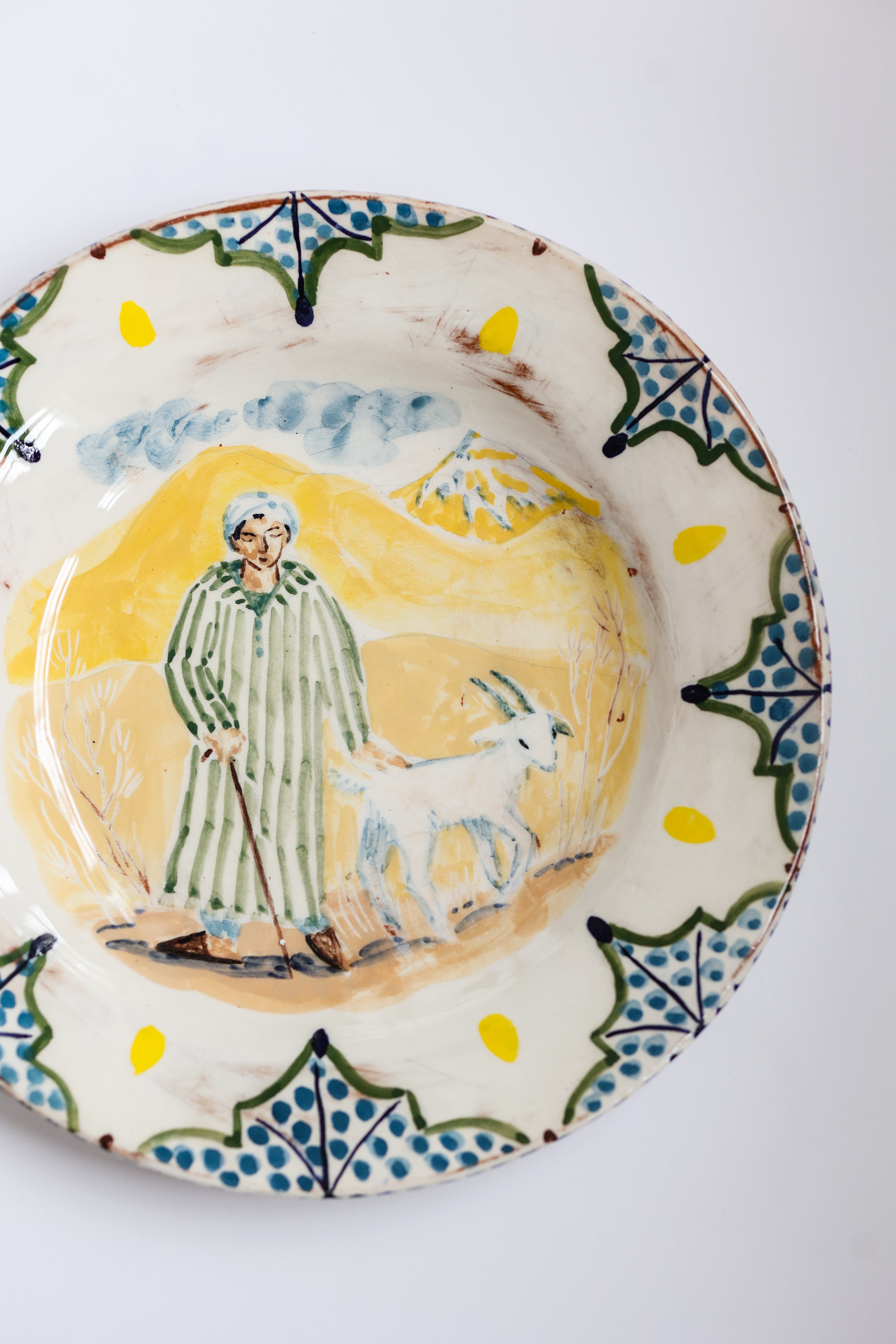 The High Atlas Goat Herder PLate by Linzi West