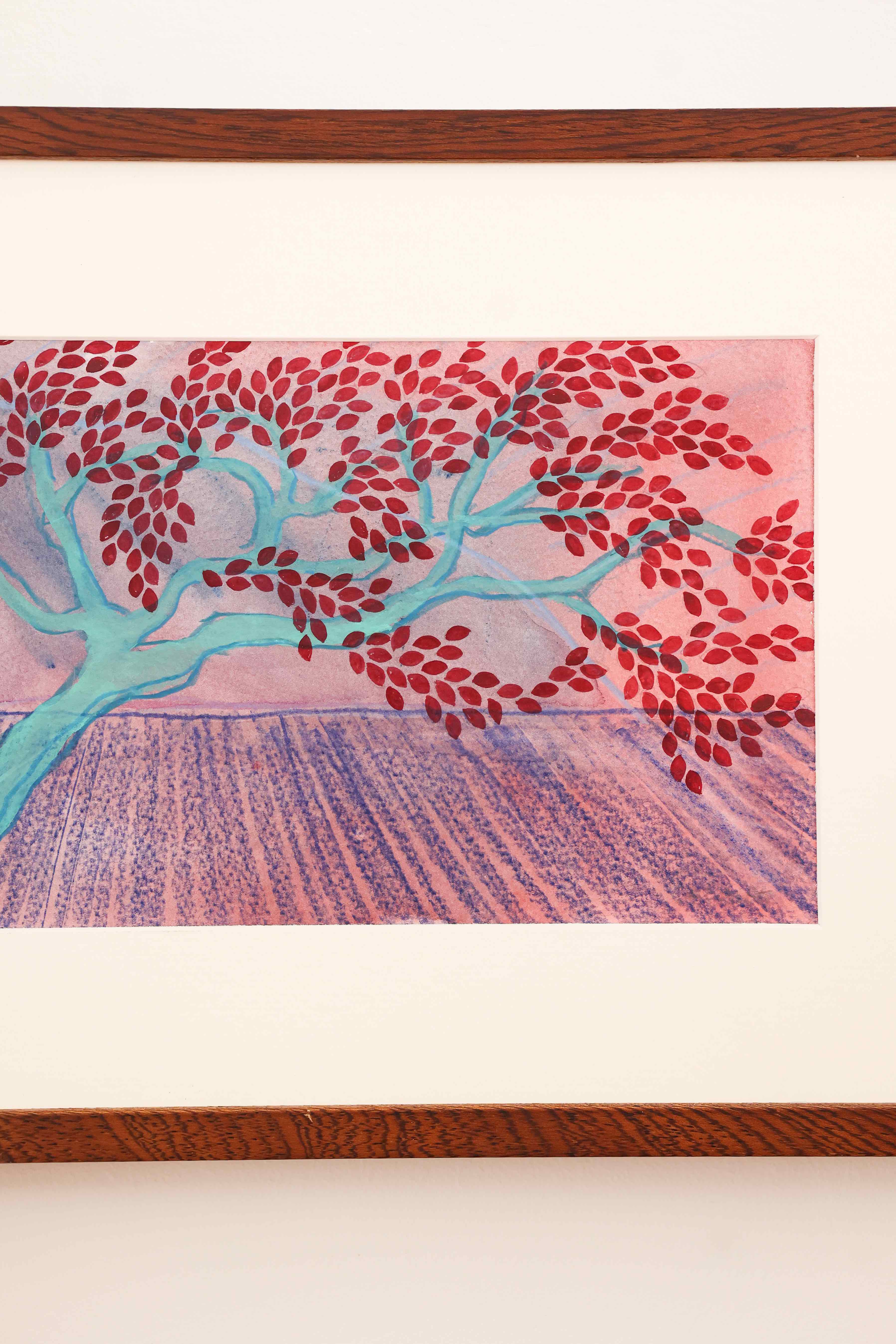 Windy Trees I by Cahehrine Cazalet