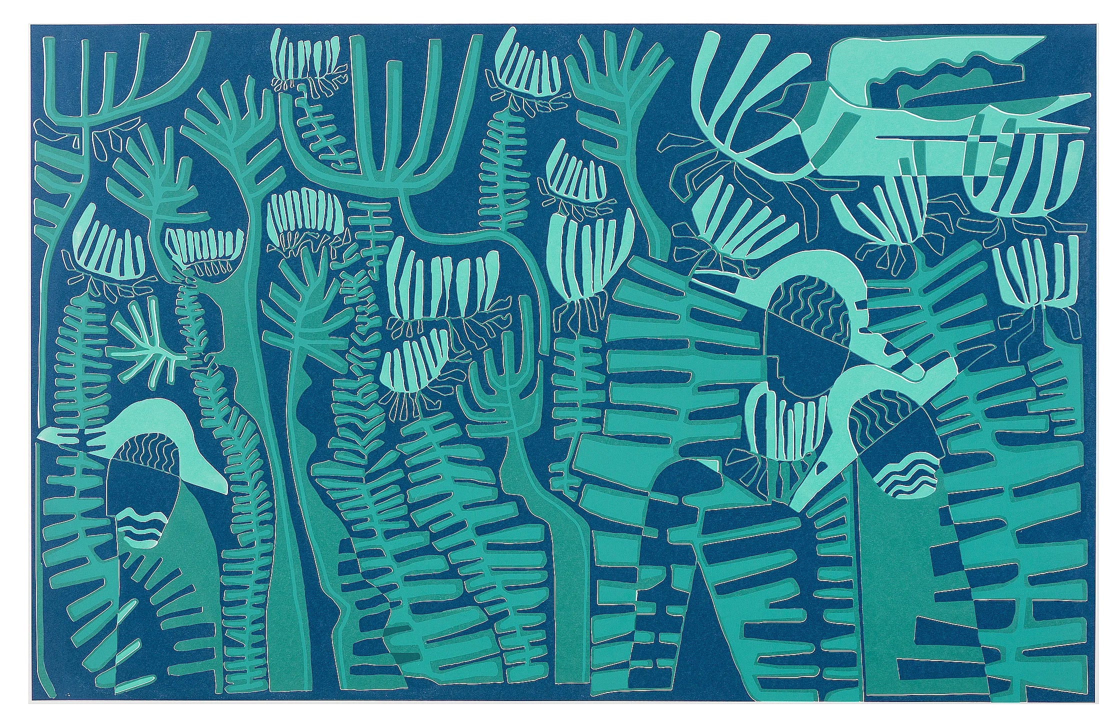 'Amongst the plants' by Flora Forshall