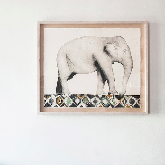 Asian Elephant by Beatrice Forshall