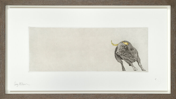 Charging Bull by Guy Allen