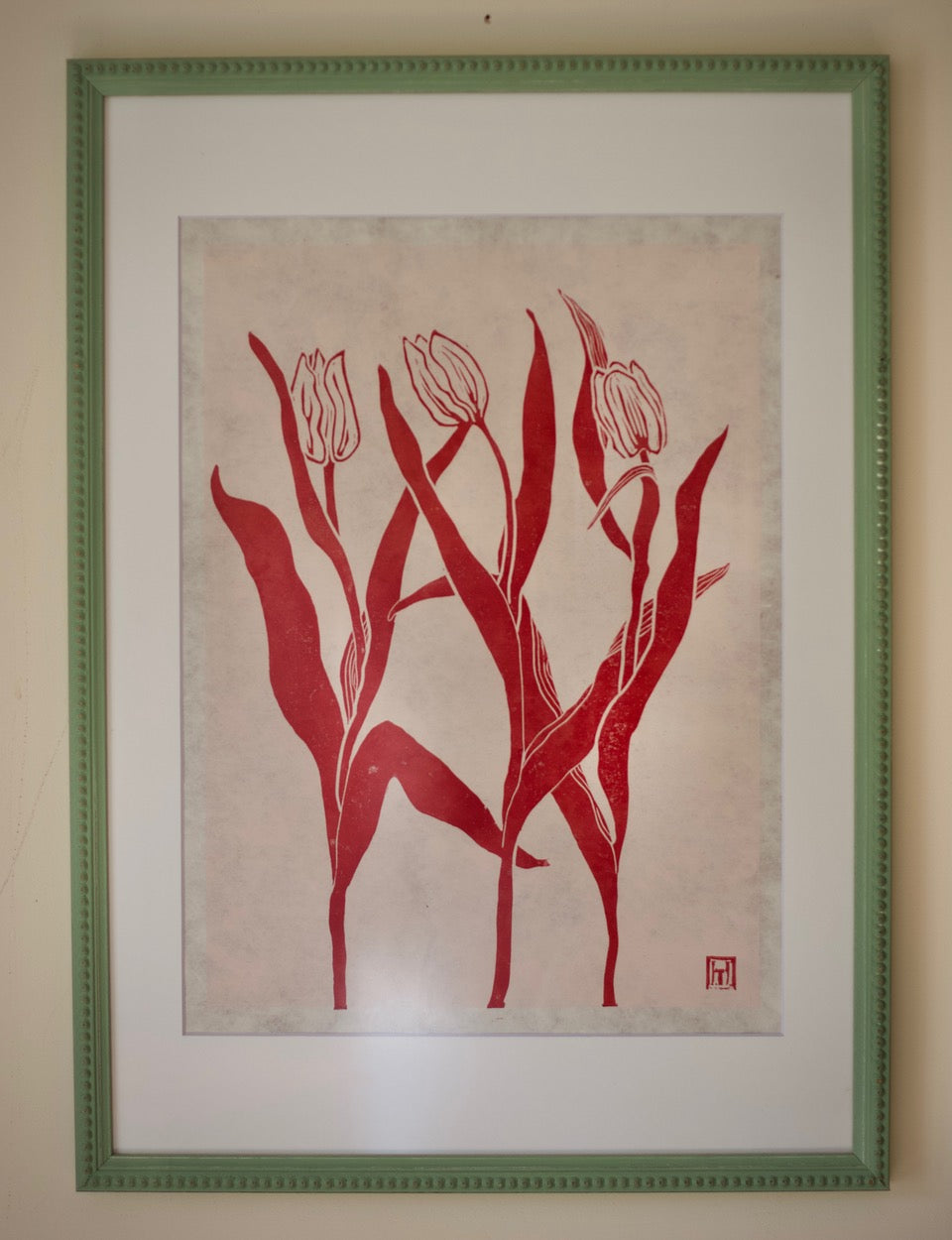 Dancing Tulips III by Henny Tate