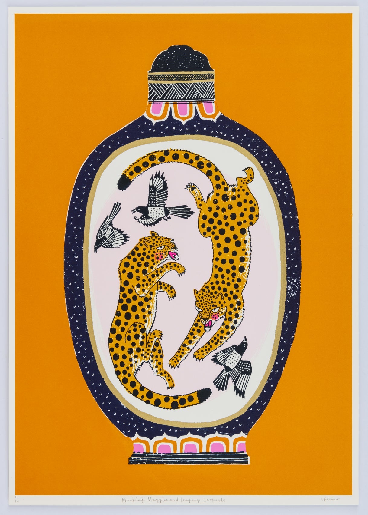 Morning Magpies and Leaping Leopards by Charlotte Farmer