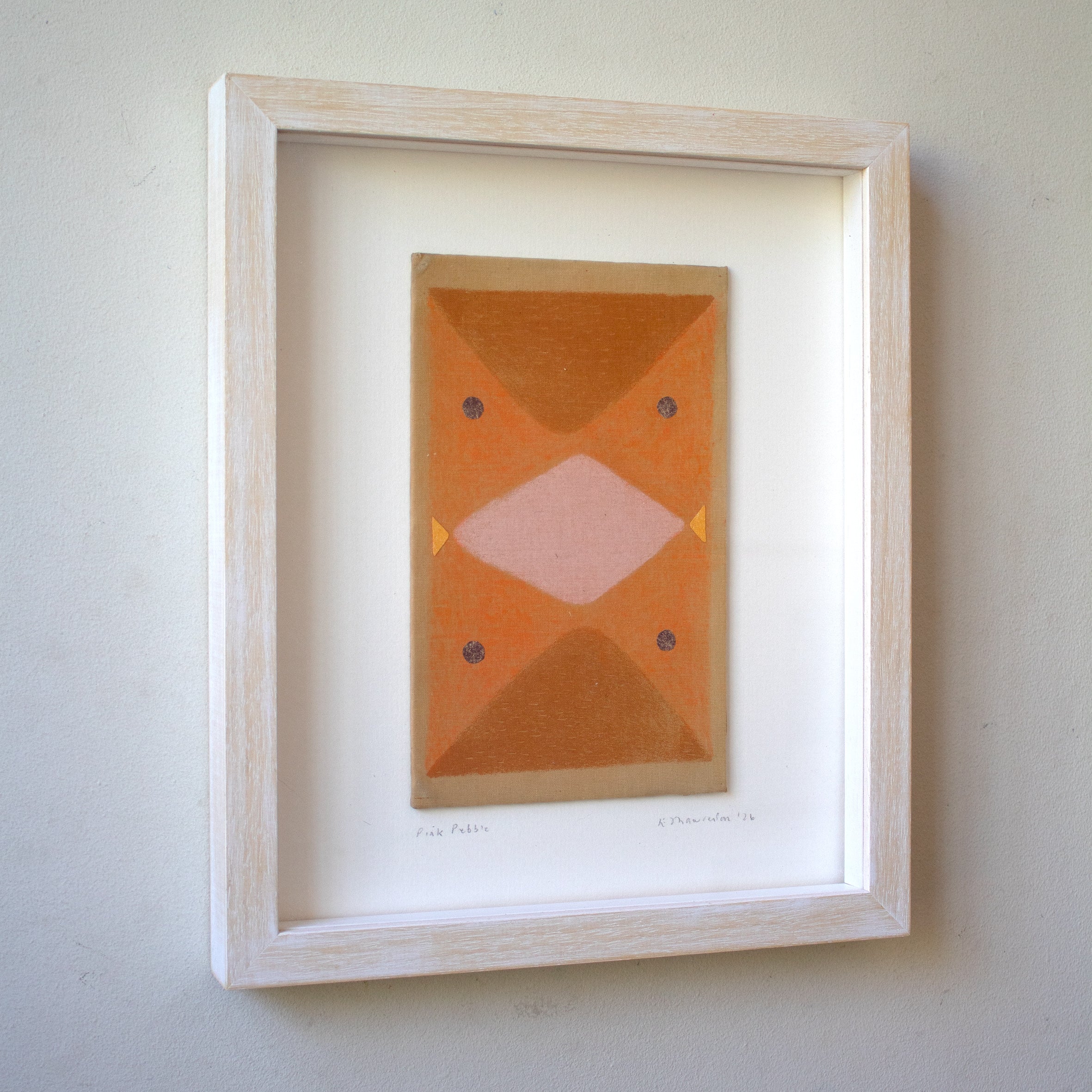 Pink Pebble by Emma Lawrenson