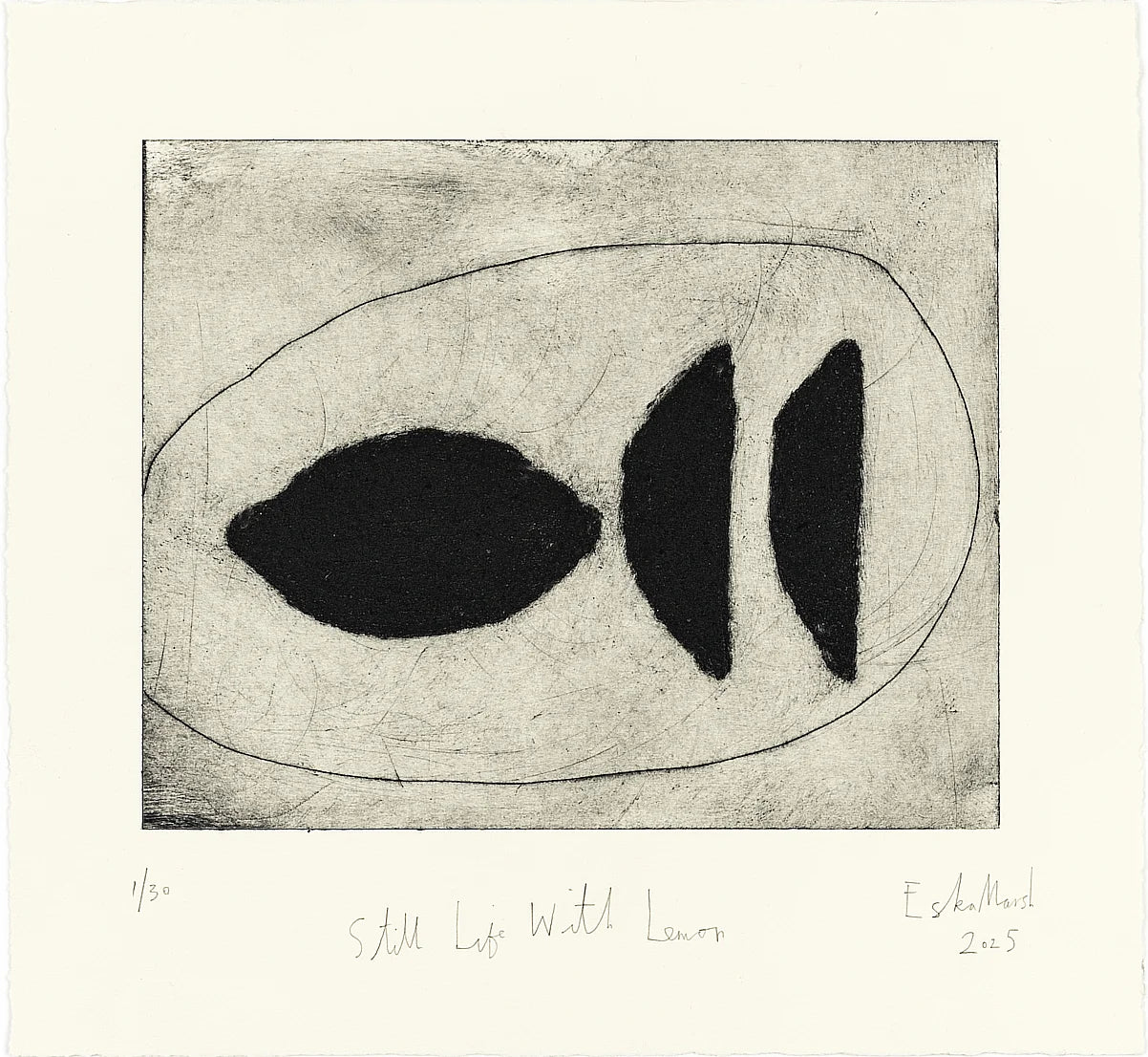 Still Life with Lemons by Eska Marsh