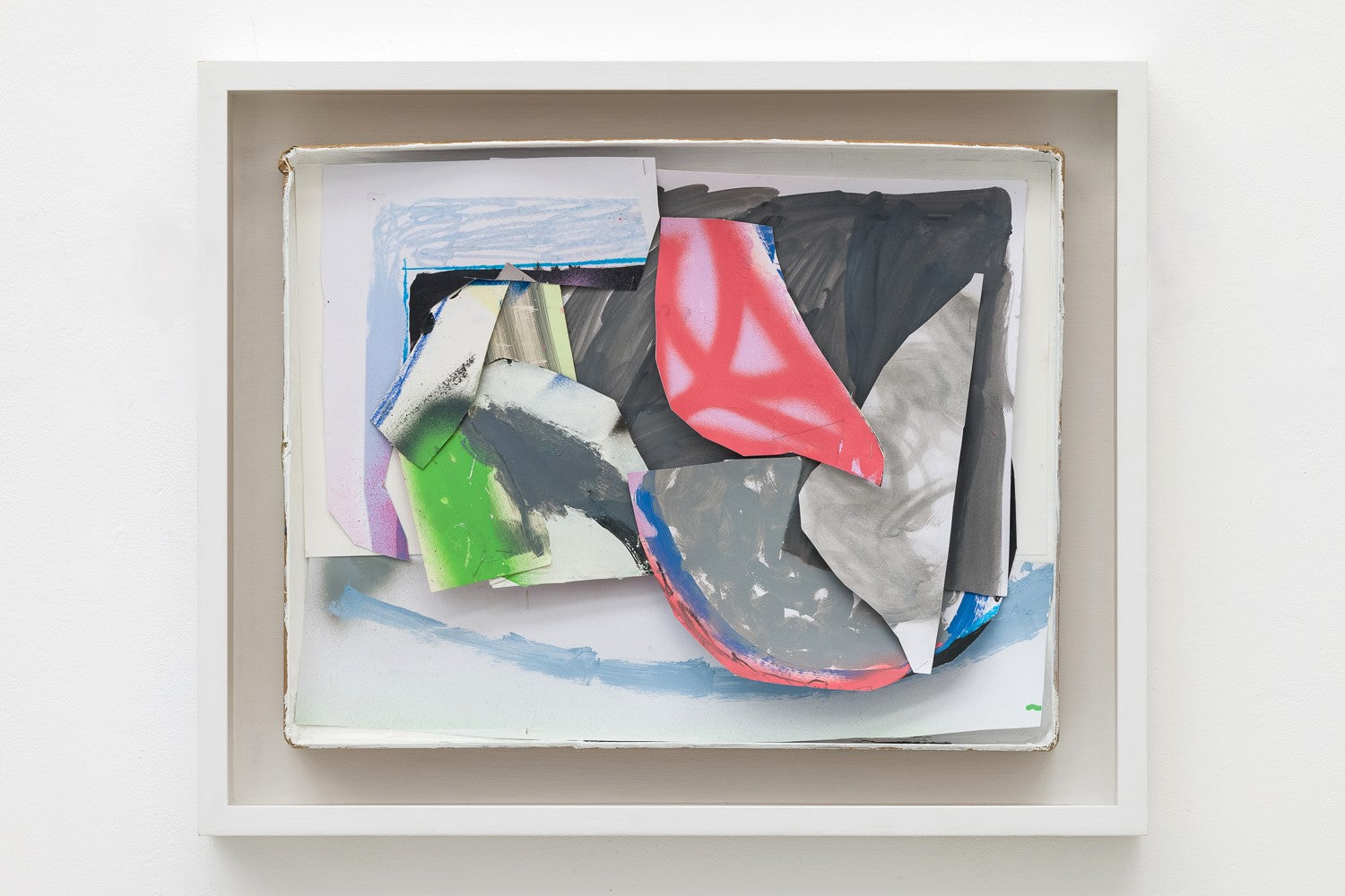 Untitled collage by Bruce Ingram