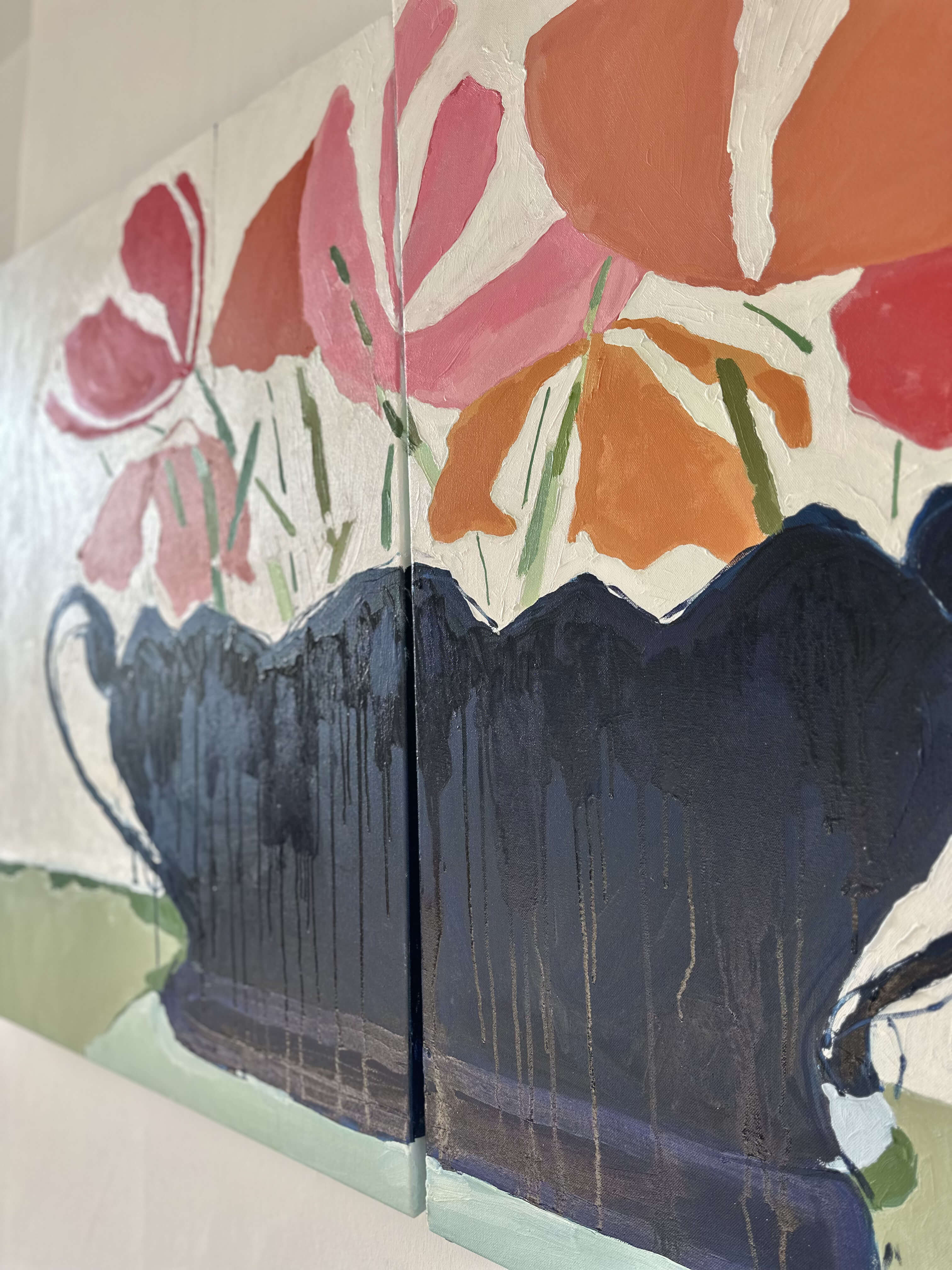 Blue Vase by Sally Newton