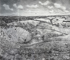 Coombe Land, Martinsell by Rosie MacCurrach