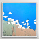 Daisies and Bluest Sky by Claire Oxley
