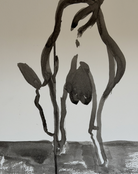 Grazing Goat III by Lizbeth Holstein