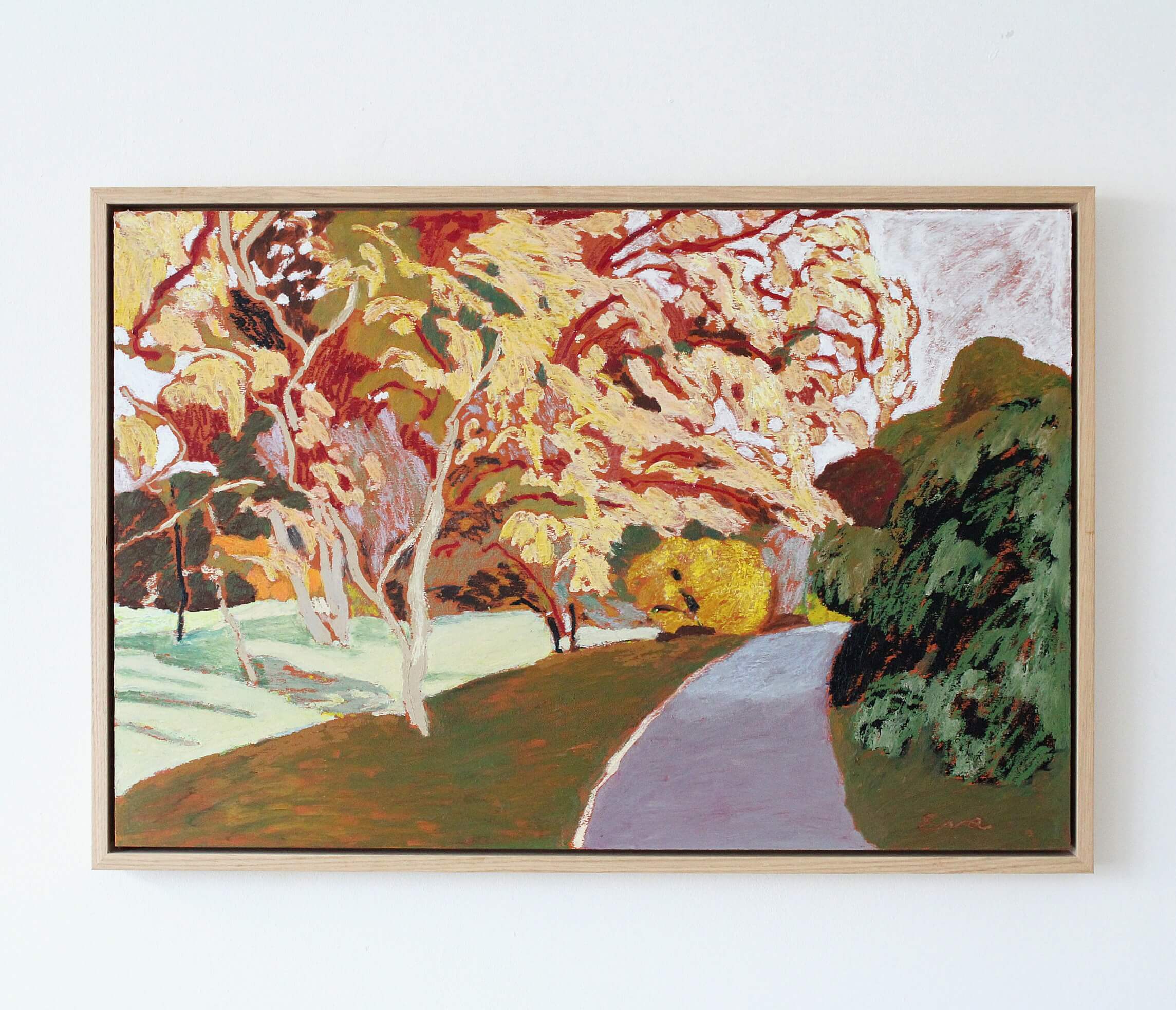 Green Ash in Fall by Eva Ray