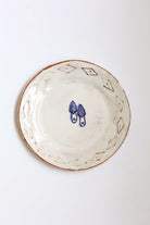 Morrocan Inspired Tea Plate - Slippers by Linzi West