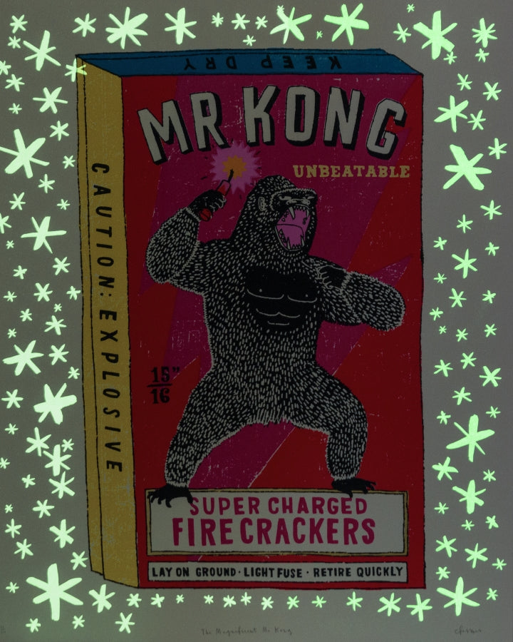 Mr Kong Glow in the Dark by Charlotte Farmer