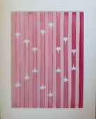 Pink Stripes by Catherine Cazalet 