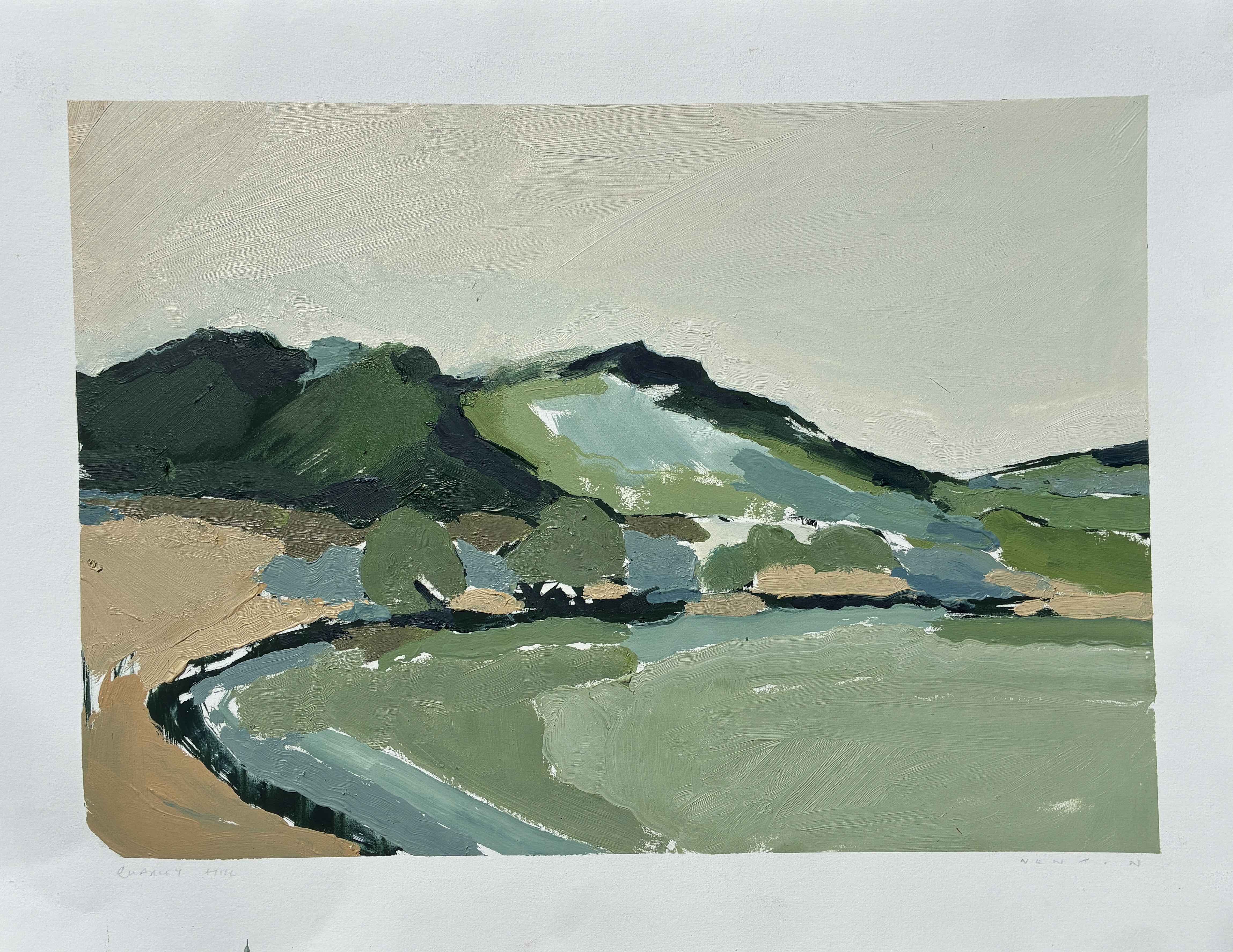 Quarley Hill by Sally Newton