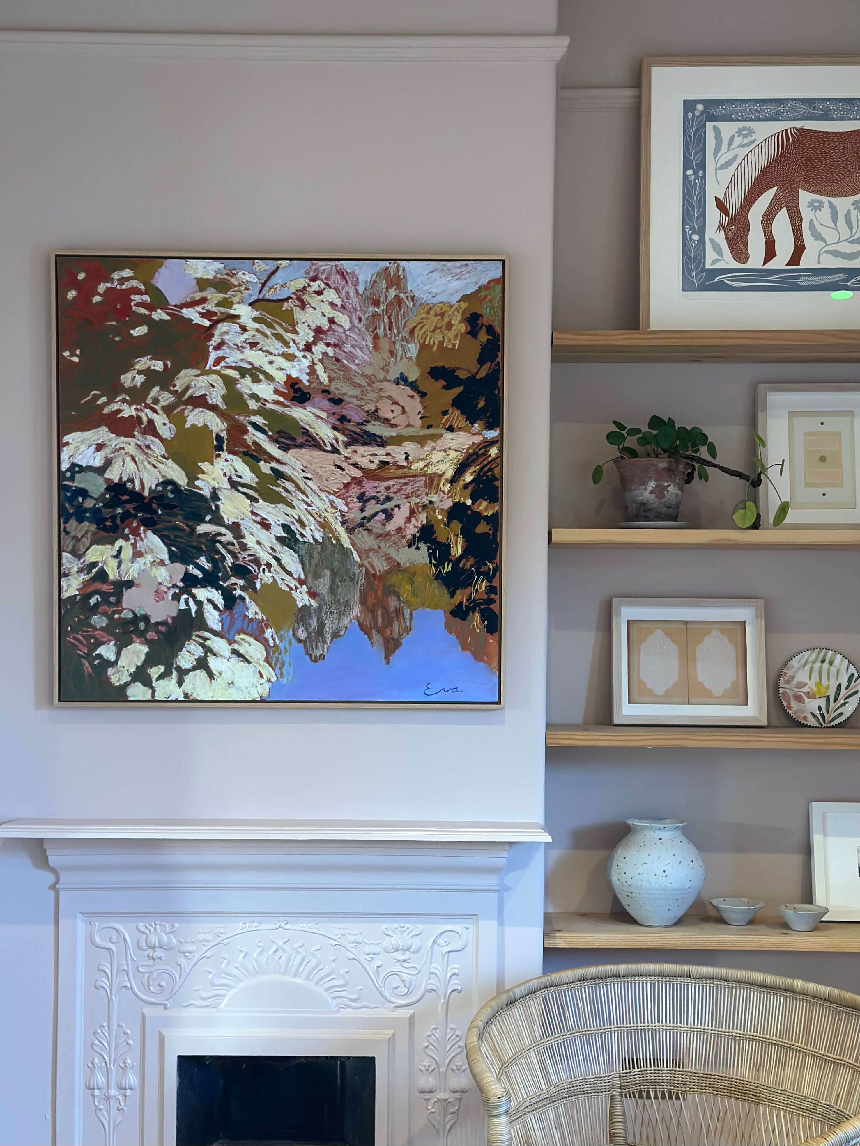 'Scotney Lake in June' by Eva Ray