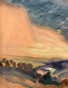 Southstoke, November by Caroline Hall