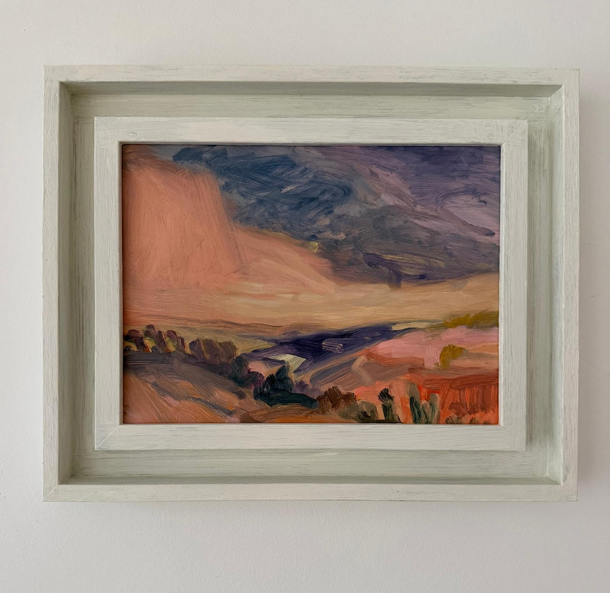 Southstoke, November by Caroline Hall