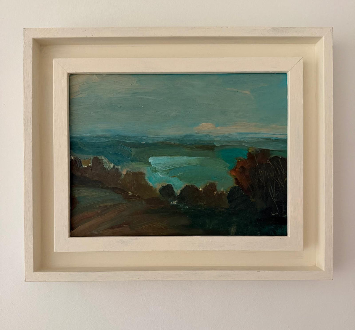 Stockbridge Down, January by Caroline Hall