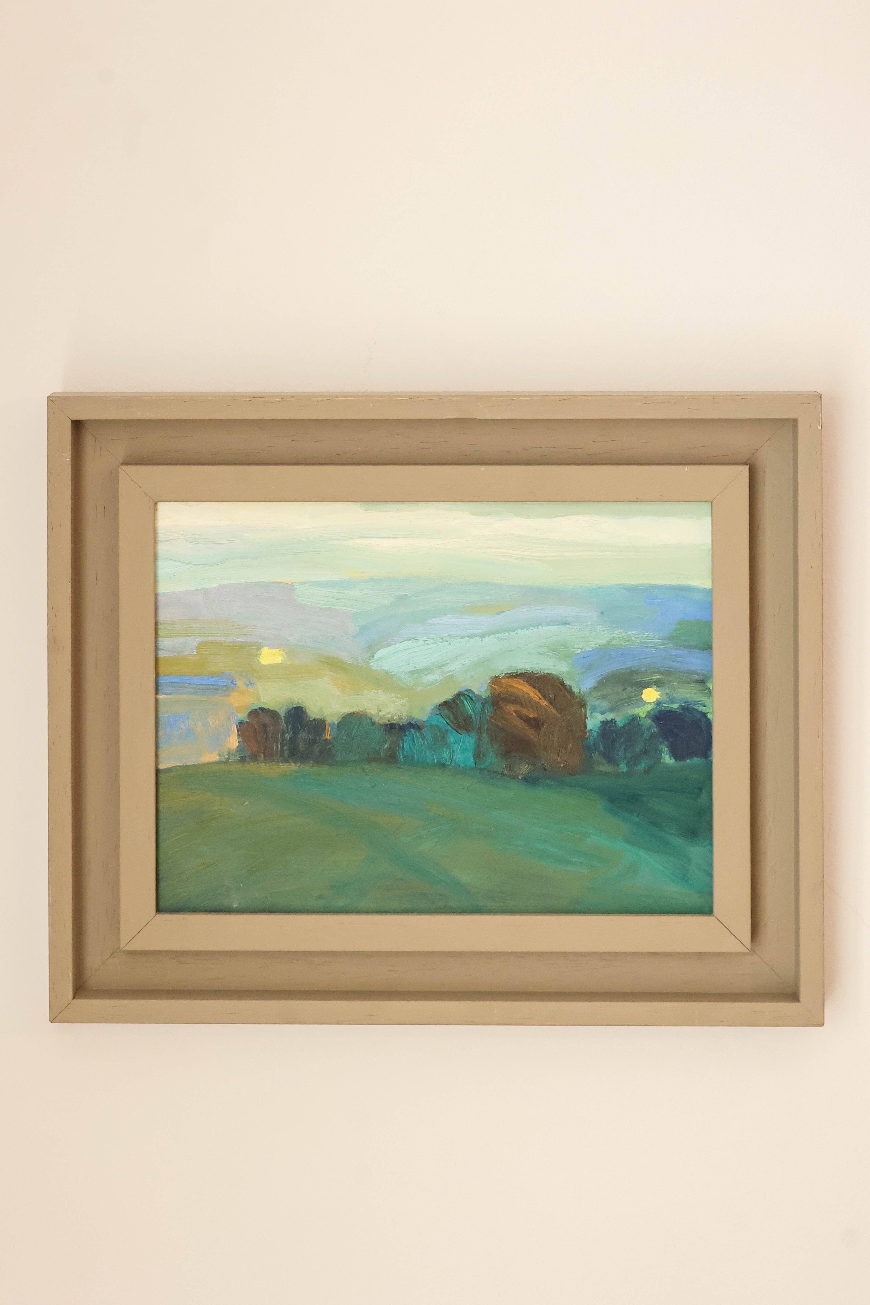 Stockbridge Down, April by Caroline Hall