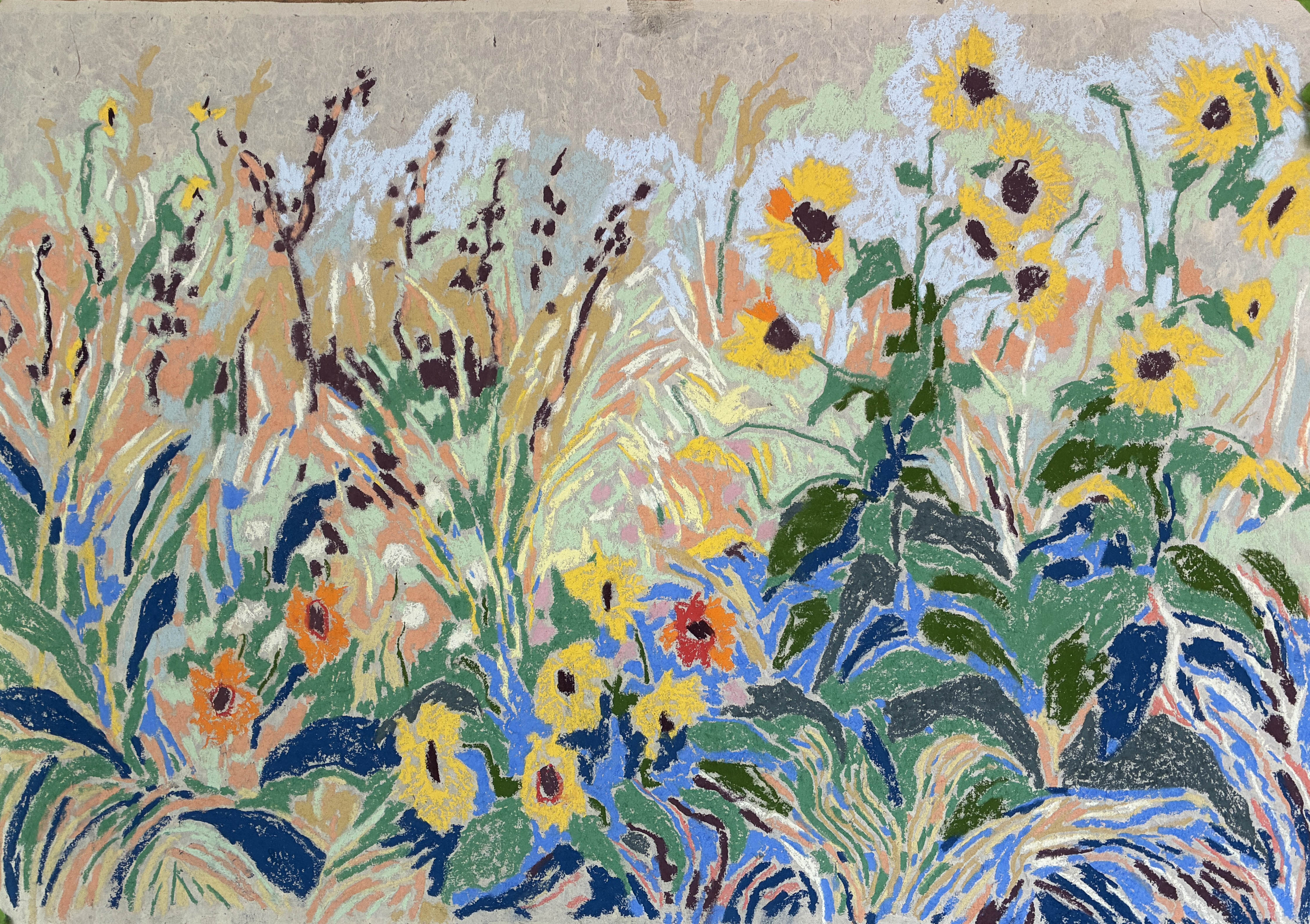 Sunflowers by Sl,ly Newton