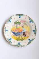 The Orange Seller Plate by Linzi West