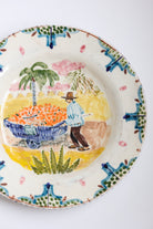 The Orange Seller Plate by Linzi West