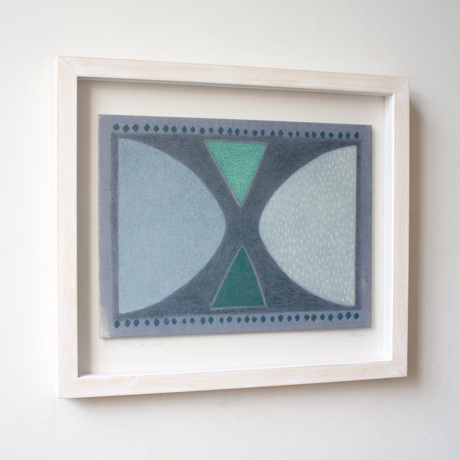Two Pines, Two hills by Emma Lawrenson
