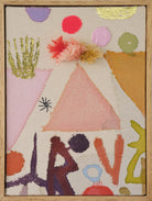 Votivie IV framed artwork by Becky Blair