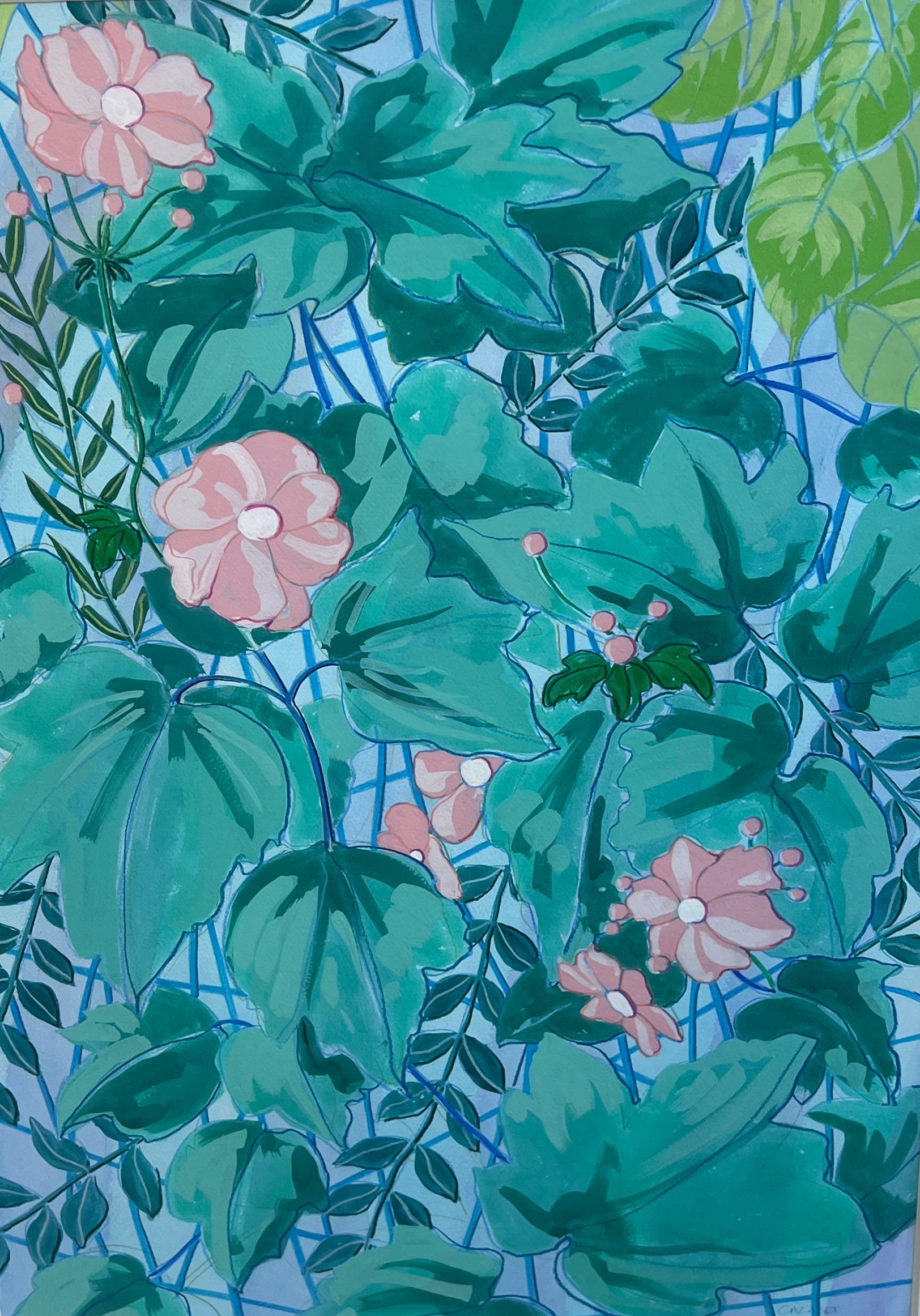 Anemone Flowers by Catherine Cazalet