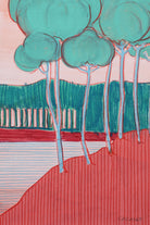 Bankside trees by Catherine Cazalet