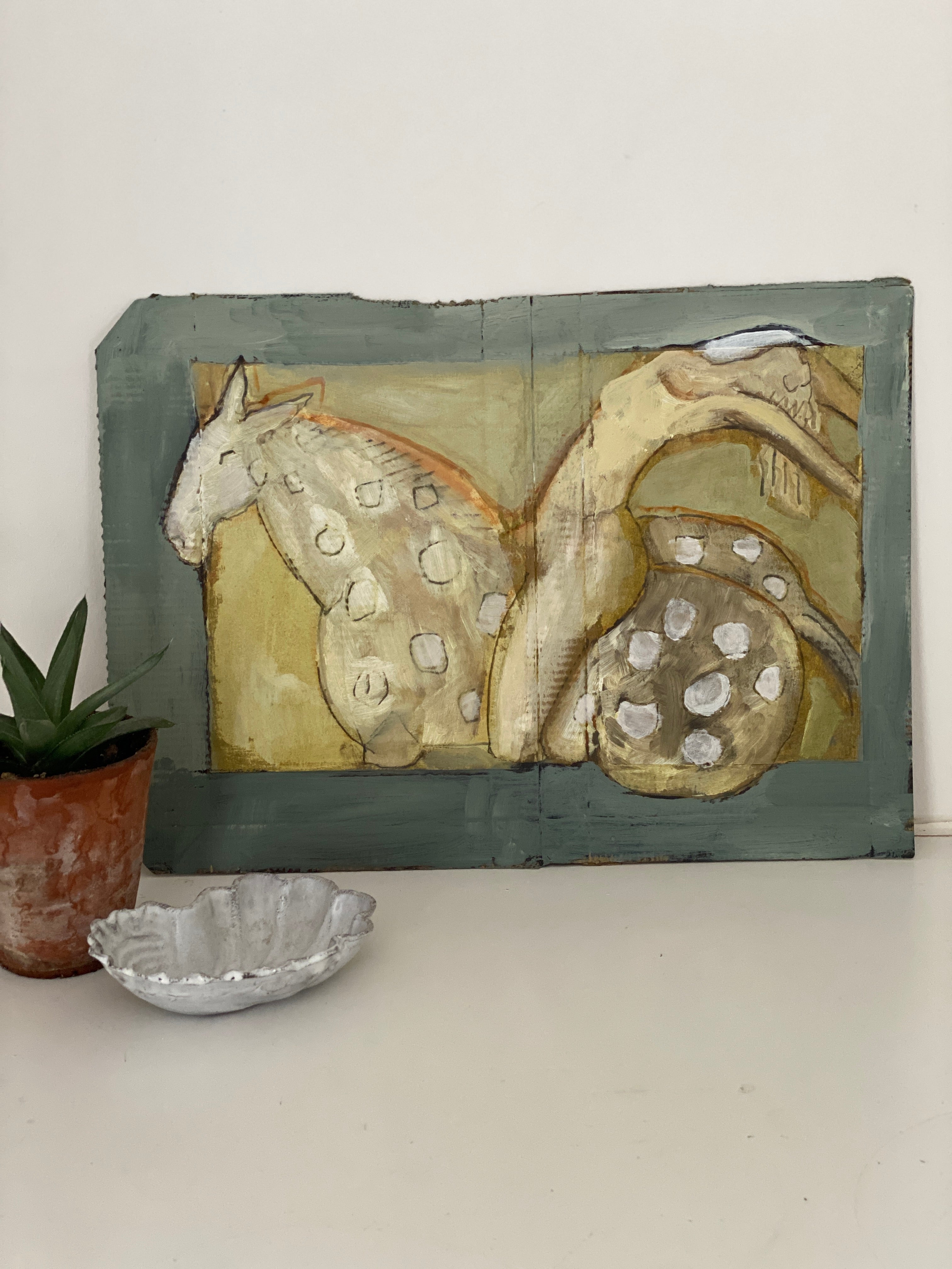 Belle Swimming by Ann Farley