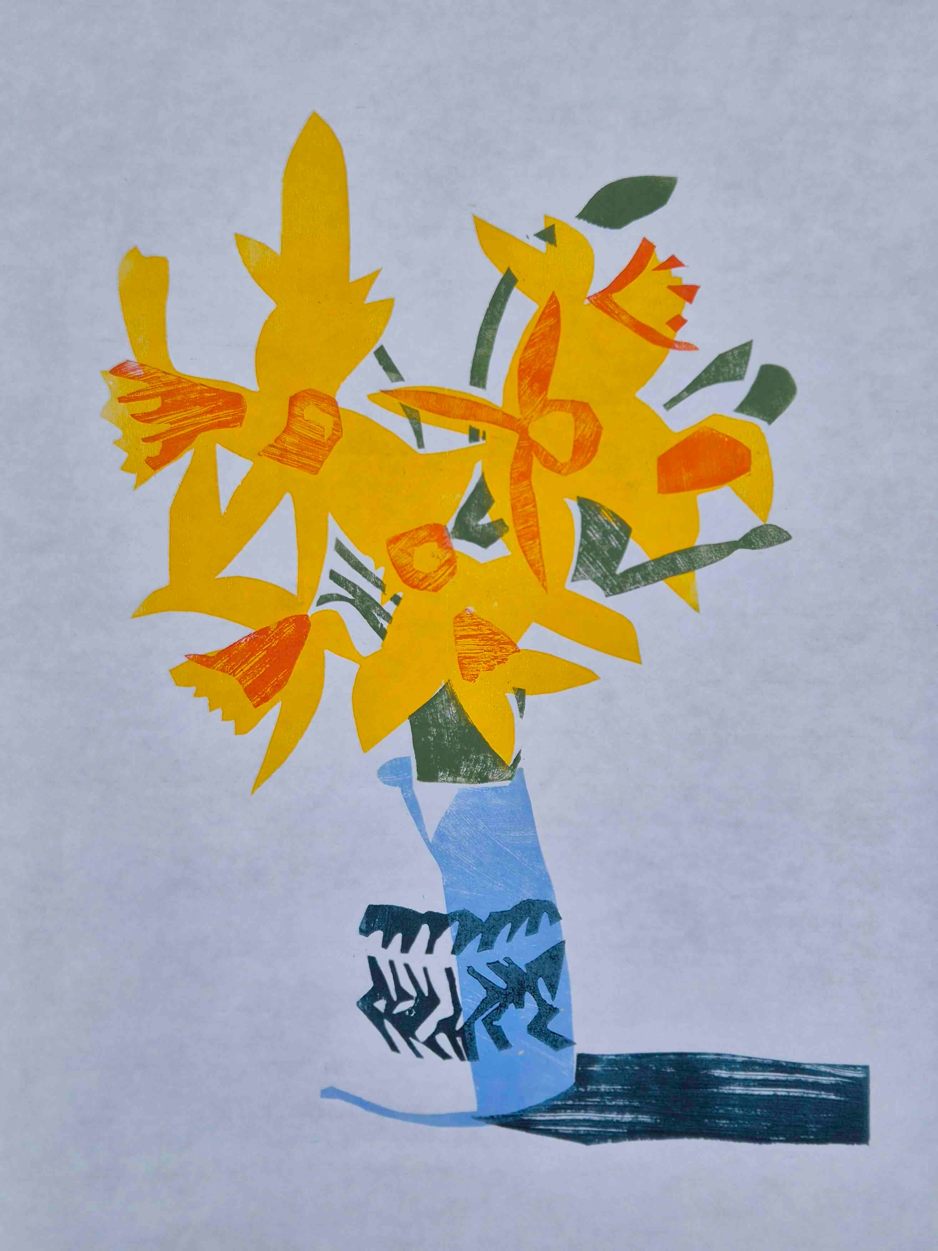 Big Bunch of Daffs by Lisa Takahashi