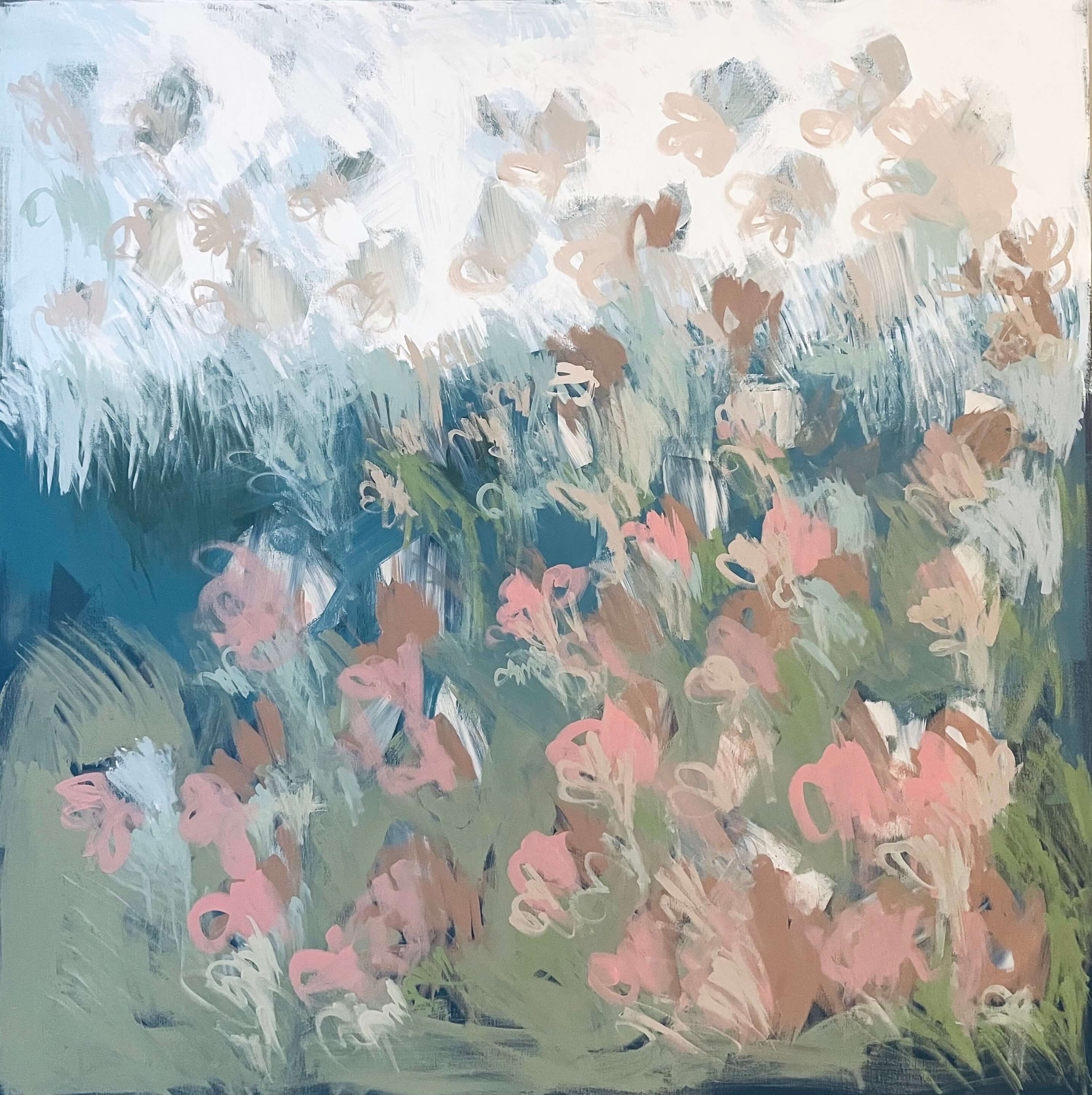 Close up of Clearing Mists by Claire Oxley