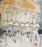 Painting of Fenchurch Street Station by Sophie Bartlett
