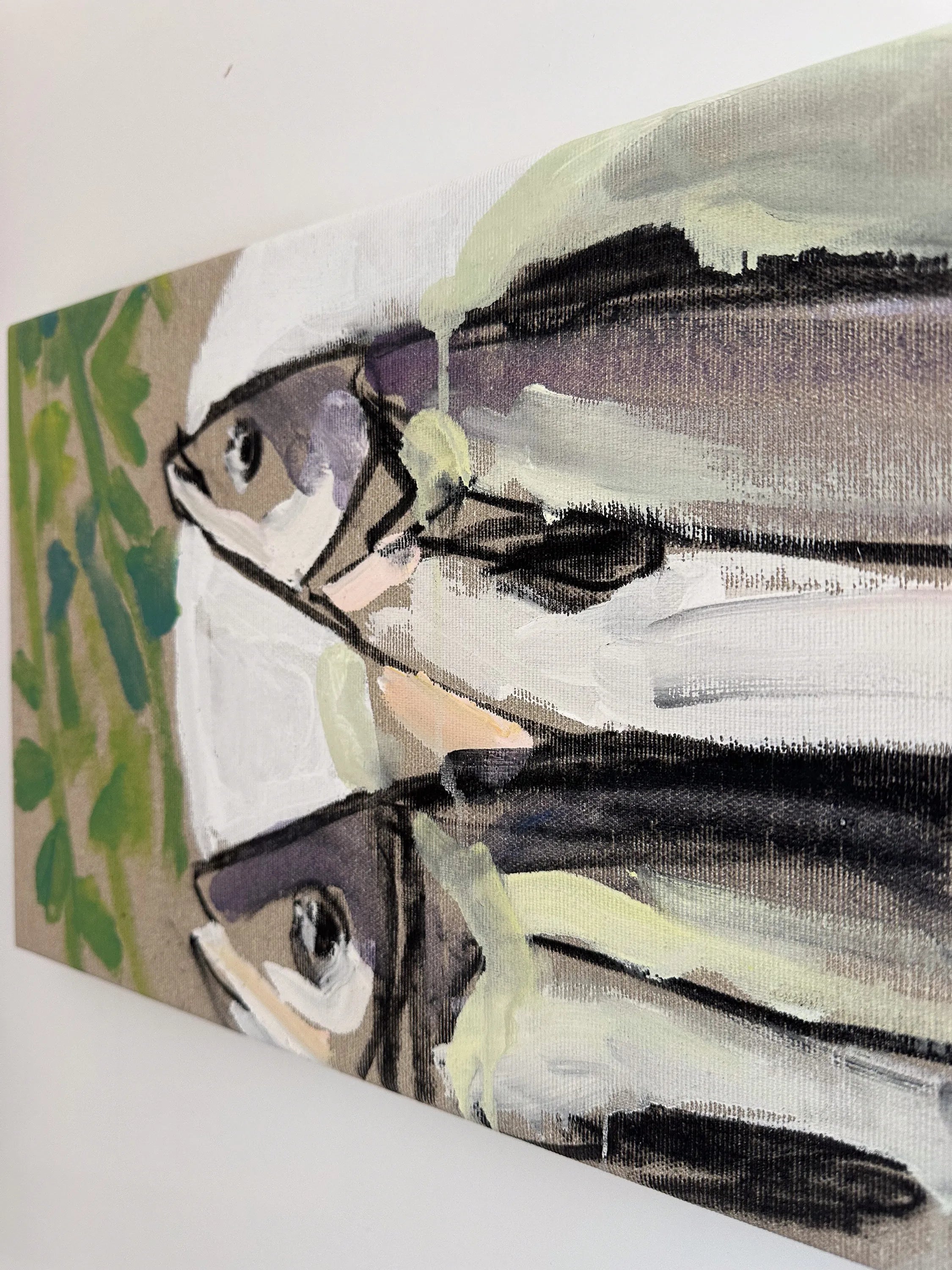 close up of fishy in a dishy by Lizbeth Holstein