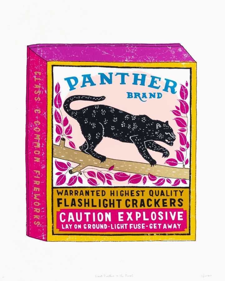 Giant Panther on the Prowl by Charlotte Farmer