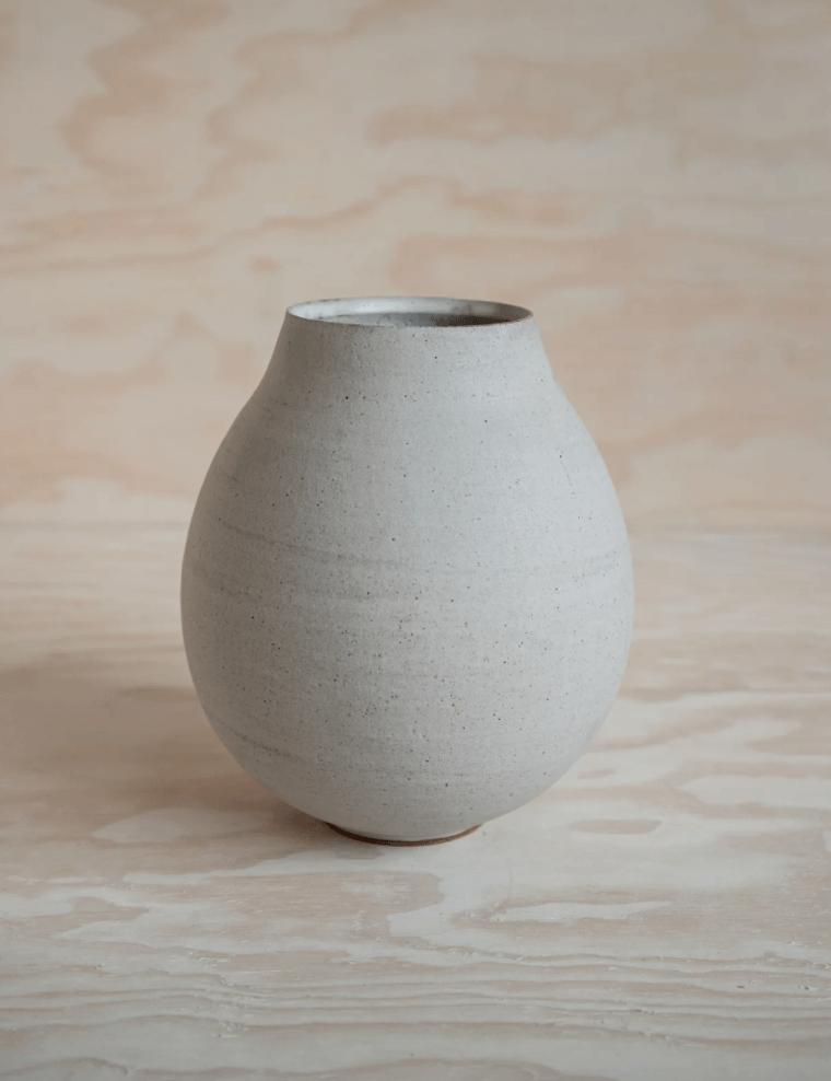 Large Vase N°16 in Swallow by ceramicist Charlie Maw