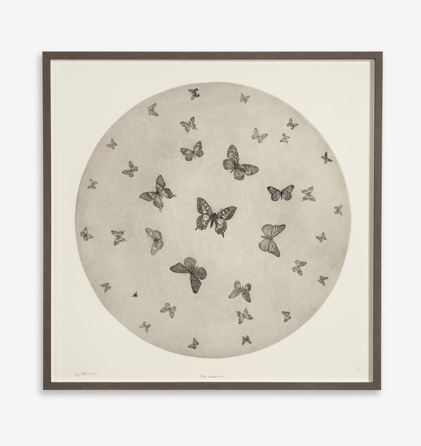 Moon Butterflies by Guy Allen