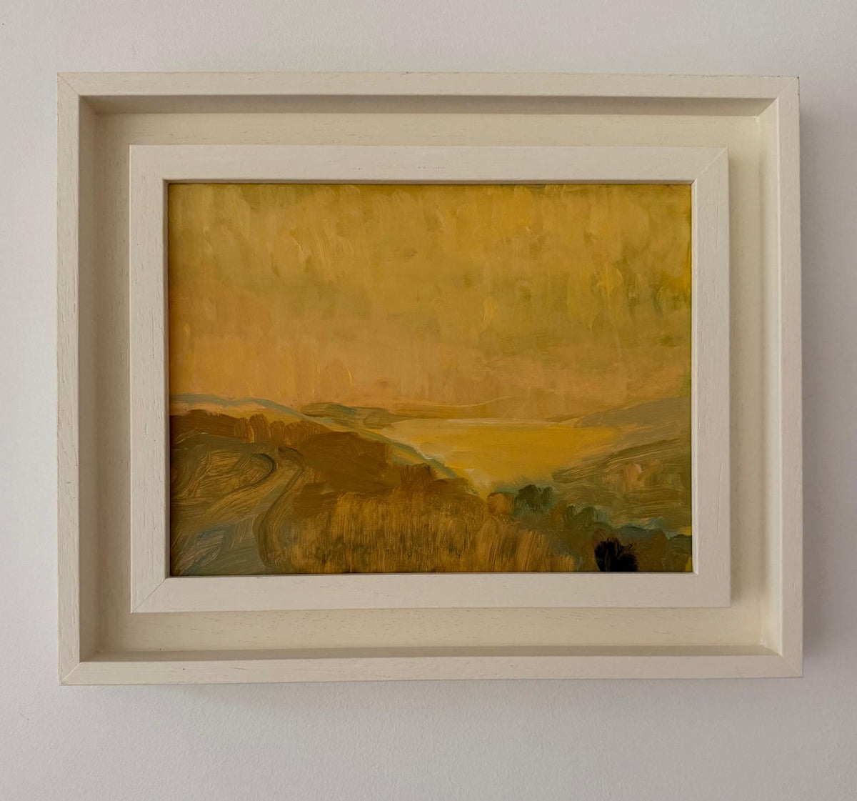 October Calm, Helford by Caroline Hall