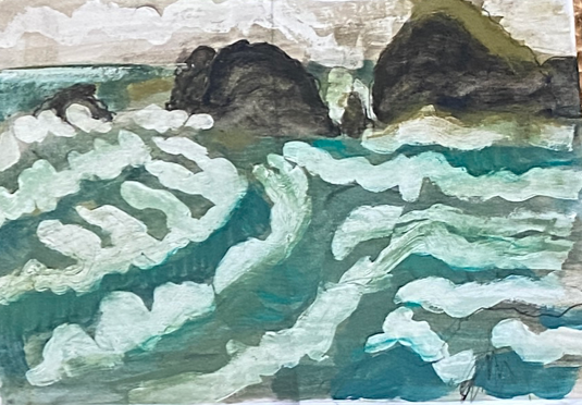 Ramsay Tidal Race by Ann Farley
